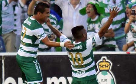 Santos venció 2-1 a Monterrey y es campeón del Clausura 2012