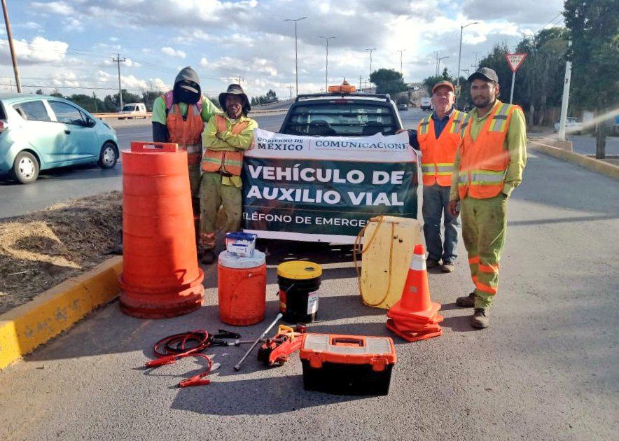 Brindará SICT auxilio vial a viajeros durante periodo vacacional
