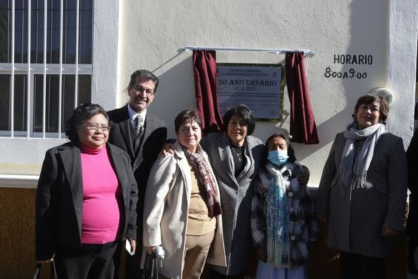 Celebran 150 aniversario de primaria en Calera