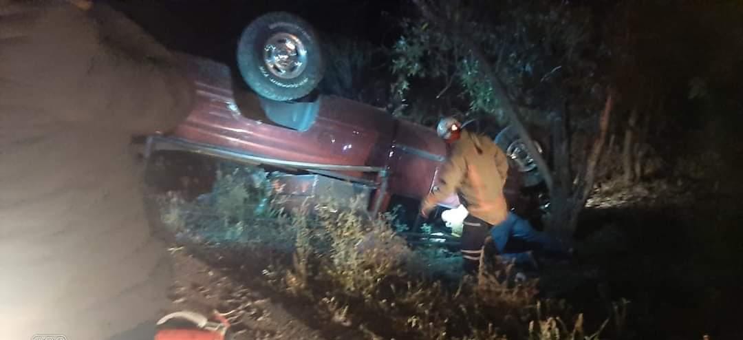 Registran dos accidentes simultaneos sobre la carretera federal 23, no hay lesionados