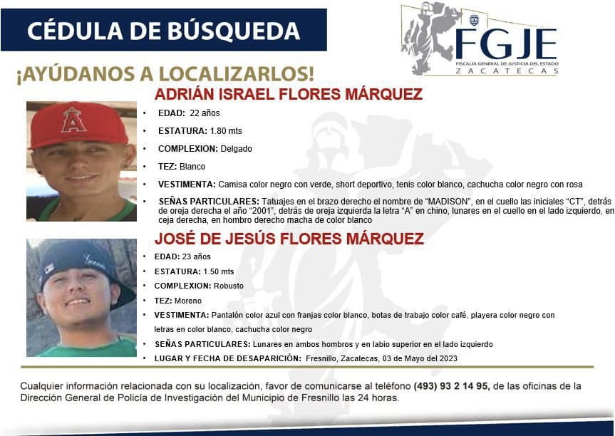 Reportan a 28 personas desaparecidas en mayo