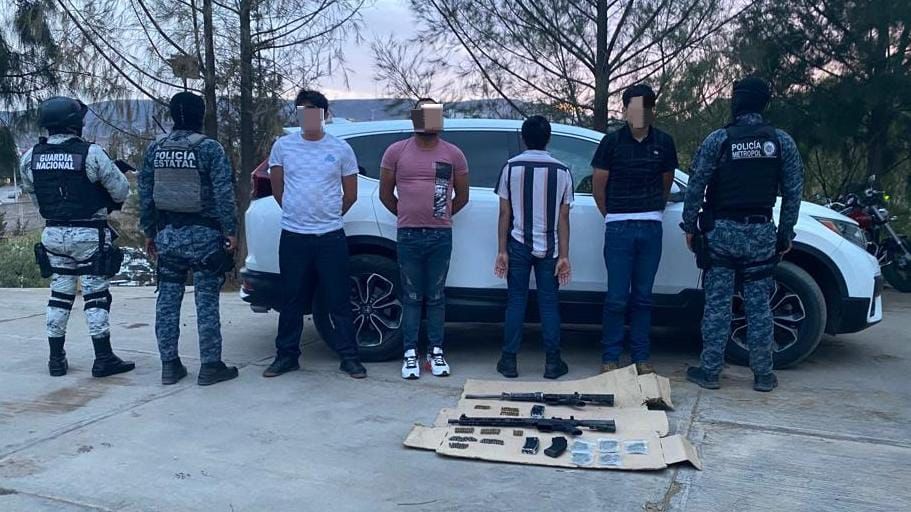 Detienen a cuatro probables homicidas de un Policía Estatal