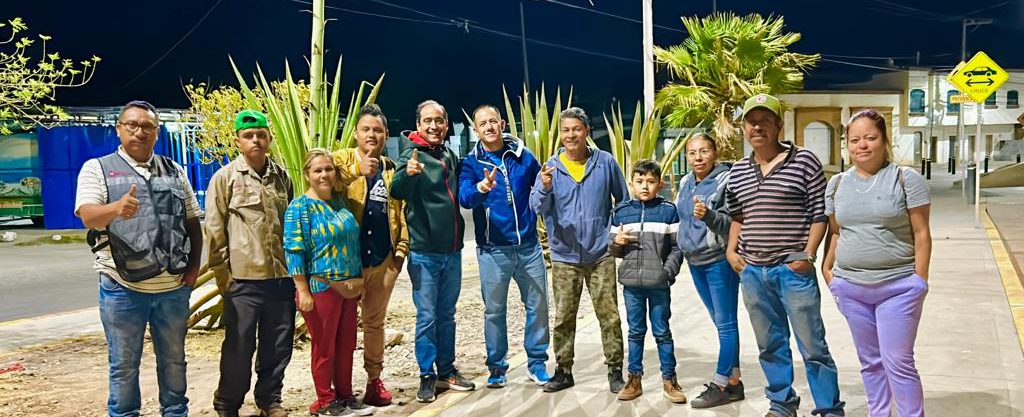Supervisan servicios de Vialidad Arroyo de la Plata