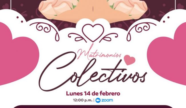 Prepara Ayuntamiento de Guadalupe ceremonia colectiva de matrimonios