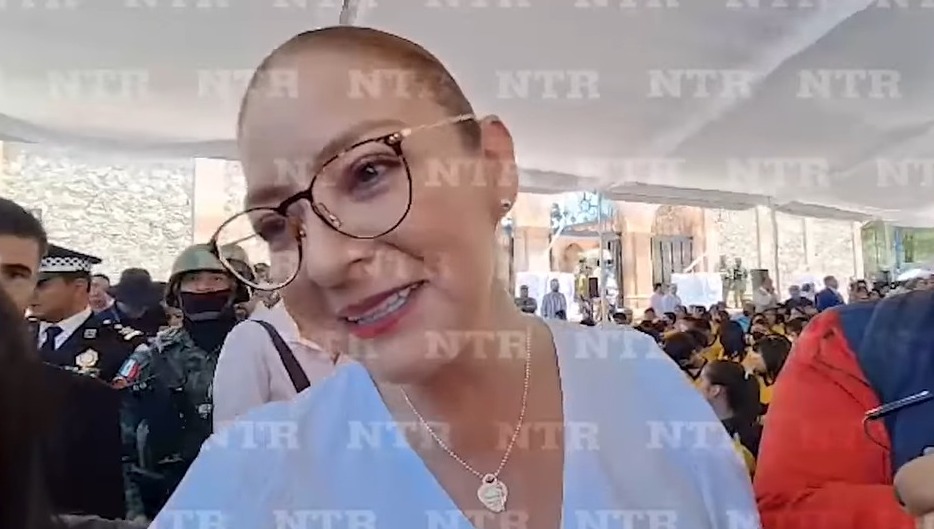 Cuestionan a Verónica Díaz sobre entregas de despensas SEDIF