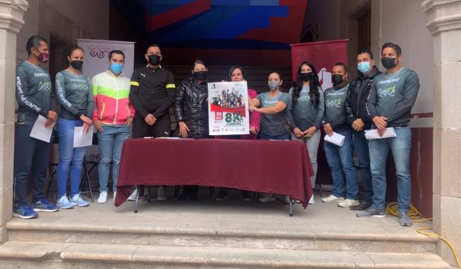 Anuncian Carrera en Jerez para conmemorar Día de la Mujer