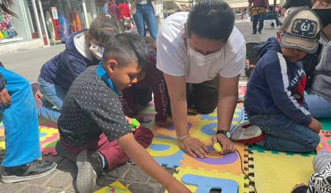 Toman bibliotecarios el centro de Fresnillo