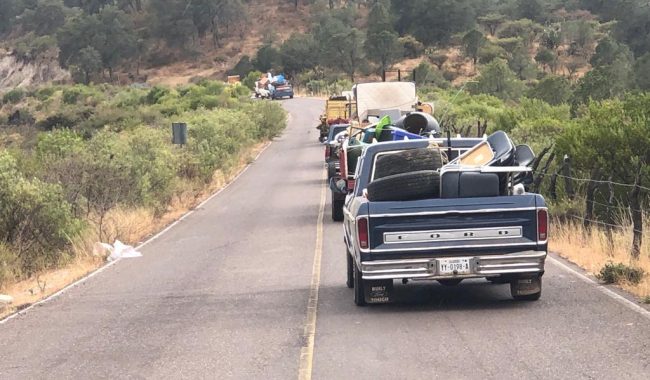 Recorren fuerzas federales, estatales y municipales comunidades de Jerez