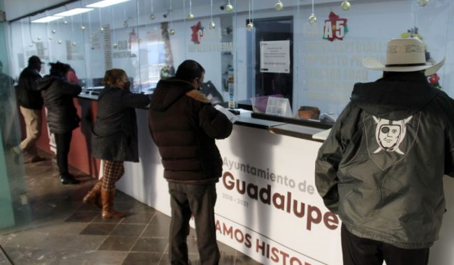 En Guadalupe, aprovechan contribuyentes descuentos en pago predial