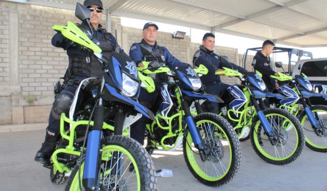 Equipan a policías de Río Grande