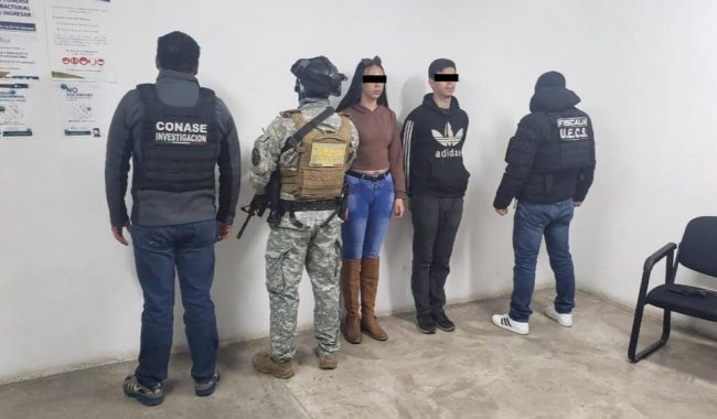 Aprehenden a dos acusados de secuestro agravado