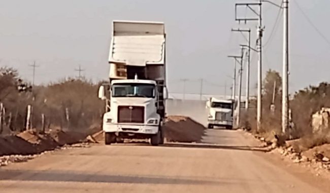 Avanza ampliación de libramiento Chaparrosa