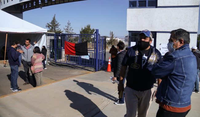 SPAUAZ toma Campus Siglo XXI