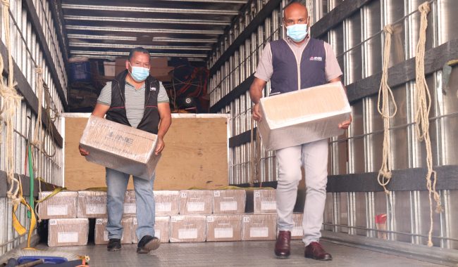 Recibe INE Zacatecas cuadernillos para Revocación de Mandato