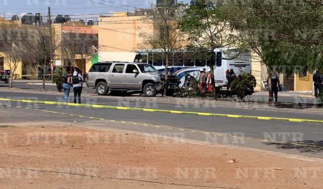 Matan a dos empleados del Ayuntamiento de Guadalupe; transeúnte resulta herida