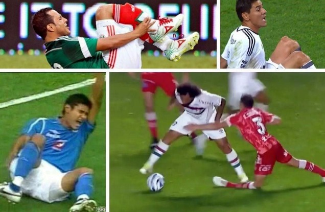 Diez escalofriantes lesiones en el futbol