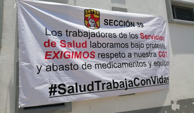 Trabajadores del Hospital General de Jerez protestan ante acoso y hostigamiento laboral