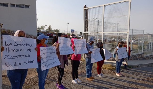 Ex trabajadores de Ayuntamiento de Trancoso protestan en CDHEZ