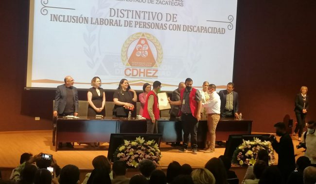 Entregan distintivo de Inclusión Laboral a empresas