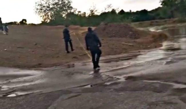 Continúan resguardando áreas afectadas por granizada en Río Grande
