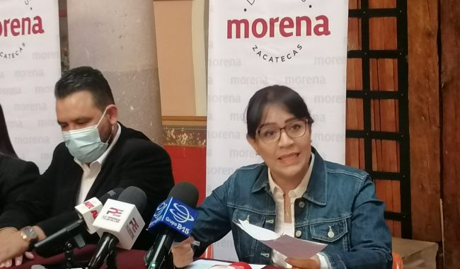 Celebran diputados de Morena resultados de Consulta de Revocación de Mandato