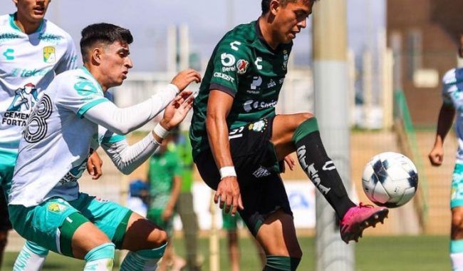 Mario Cordero anota con Santos Sub-20