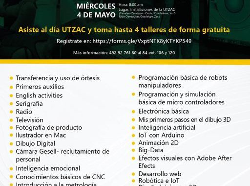 Invitan a participar en Día Utzac Open House