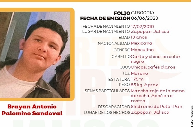 Desaparece menor en Zapopan; aparece retenido en Zacatecas