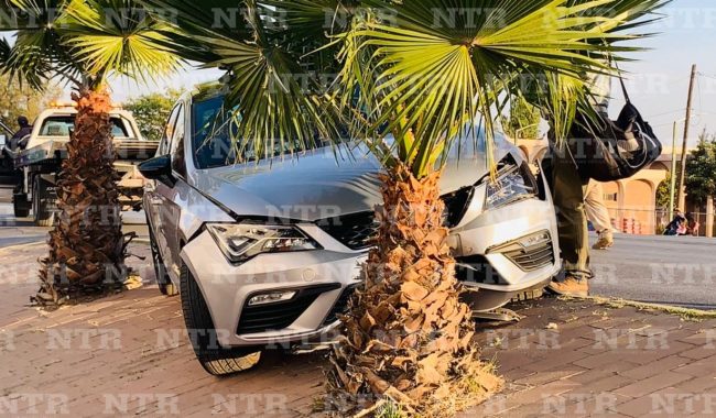 Se registra accidente vial en Fresnillo; no hay heridos