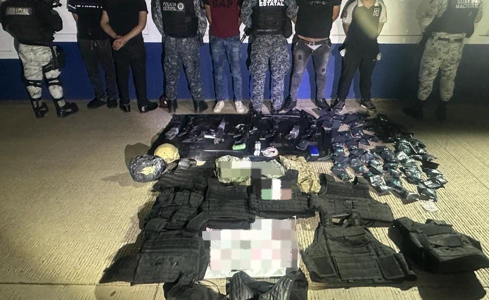 Detienen a nueve generadores de violencia