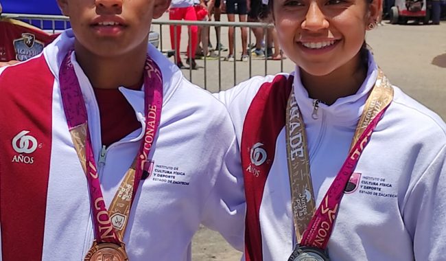 Jornada de plata y bronce para Zacatecas