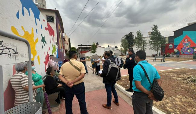 Atienden Policía Municipal y Estatal a vecinos de la colonia Fovissste en Zacatecas