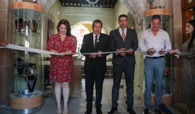 Inauguran punto de venta Industrias Creativas, Hecho en Zacatecas