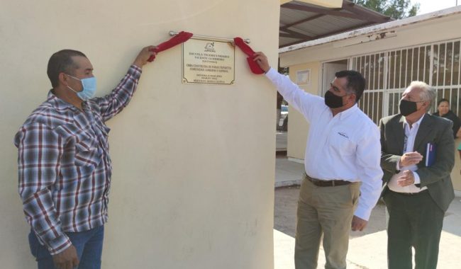 Apoya Juanicipio con infraestructura a comunidad Nuevo México