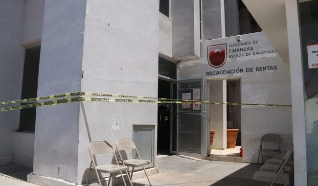 Repentino movimiento del suelo alerta en oficinas de Recaudación de Rentas