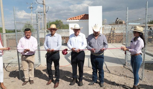 Inauguran pozo de agua potable en Saín Alto