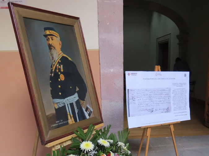 Recuerdan a José Trinidad García de la Cadena
