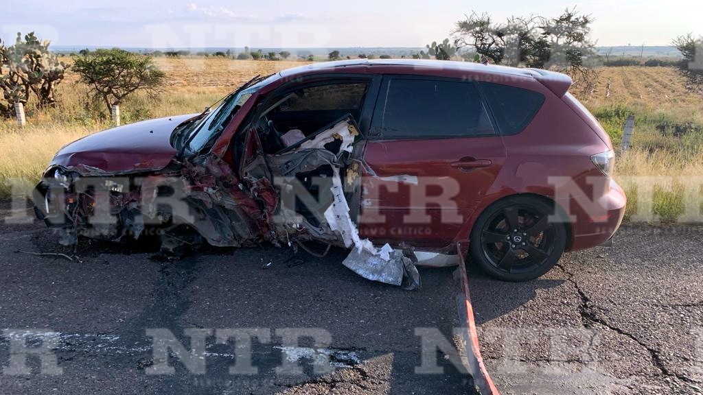 Aparatoso accidente deja solo daños y un lesionado