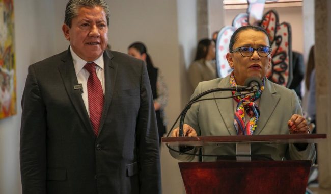 Secretaria de Seguridad, Rosa Icela Rodríguez, visita Fresnillo