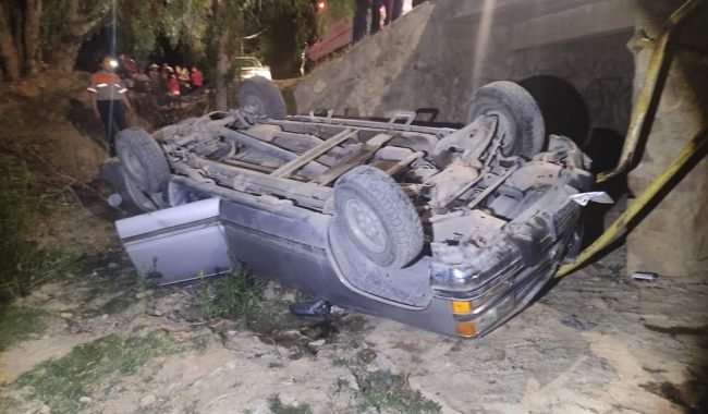 Se accidentan en comunidad Tetillas