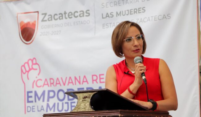 Llevan Caravana Regional de Empoderamiento de la Mujer a Jalpa