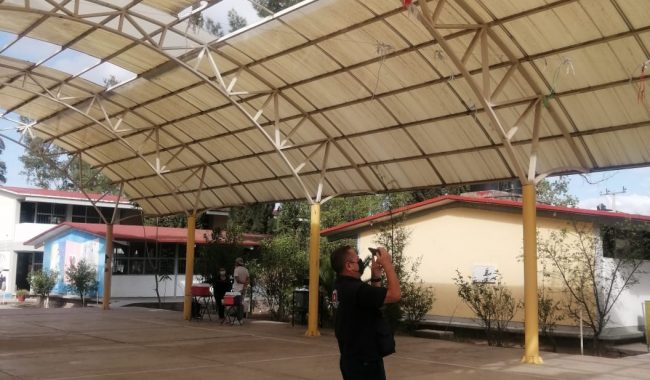 Regresan a clases virtuales por posible colapso de domo