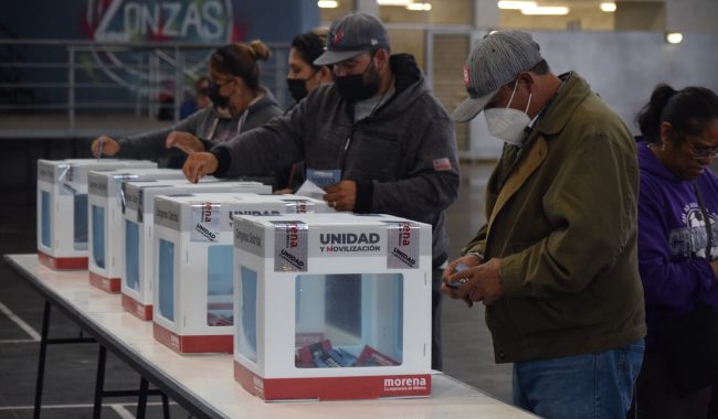 Se deslinda Comité Estatal de Morena de irregularidades en elección interna del partido