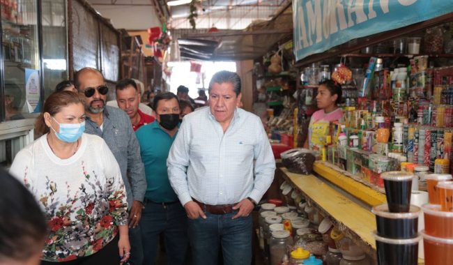 Apoyará Gobernador a locatarios de mercados de Fresnillo