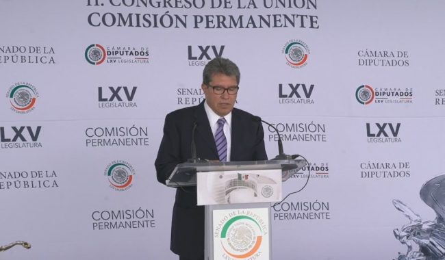 No voy a declinar: Ricardo Monreal