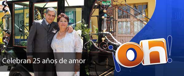 Celebran 25 años de amor