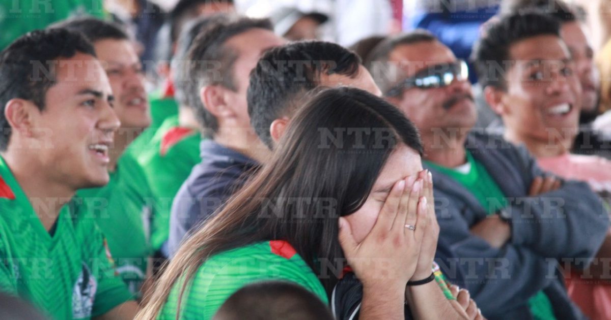 Zacatecas sufre con la eliminación del Tri