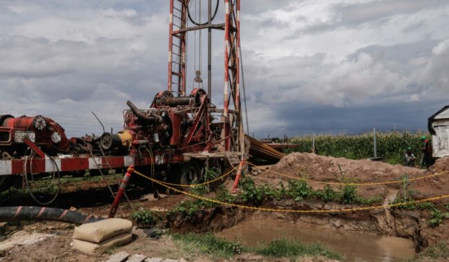 Realizan trabajos de perforación en Pozo 5
