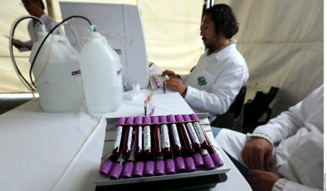 Promueven donación voluntaria de sangre