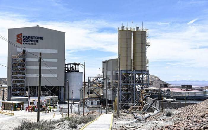 Mina Capstone, con 90% de proveedores locales